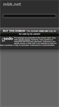 Mobile Screenshot of mbk.net