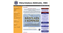 Desktop Screenshot of mbk.nu